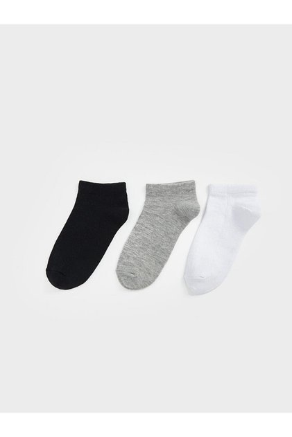 LCW ECO Basic Boys' Booties Socks 3-Piece