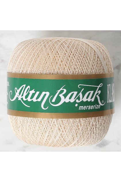 100 Gr Dantel Ipliği No:70 Ekru( 6 Adet)