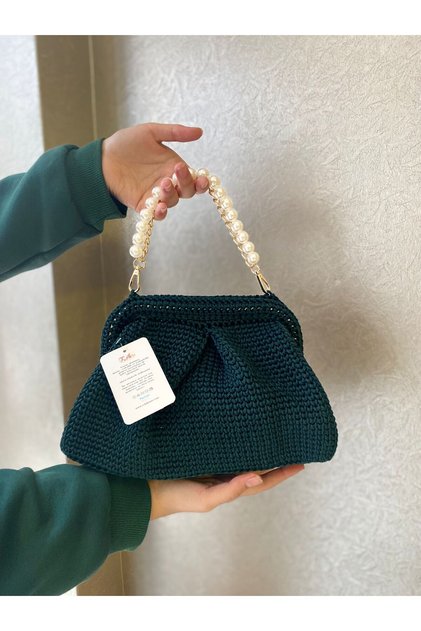 Hand Knitted Bag
