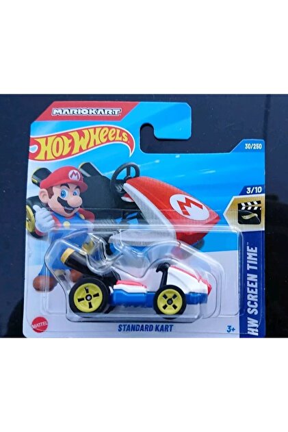 HOT WHEELS 2025 Tekli Araba Standart Kart (Mario) 3/10 - Fiyatı