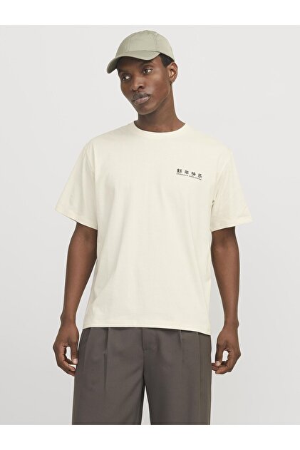 Camiseta Jack & Jones Lafayette Branding Tee Ss Crew Nec Ln