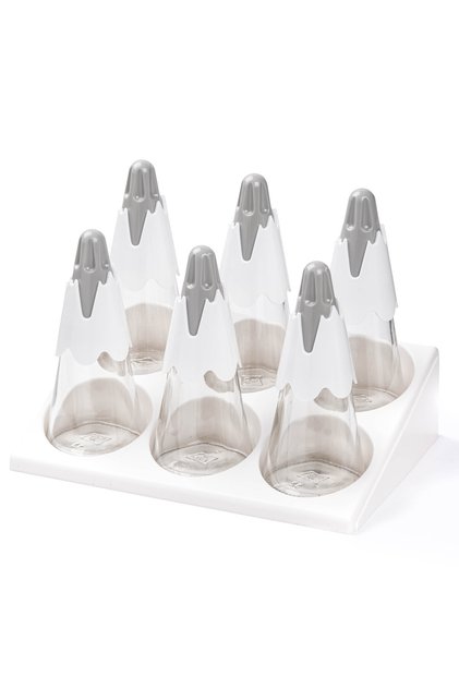 STANDLI 6LI KULE CAM BAHARATLIK SETİ 90ML