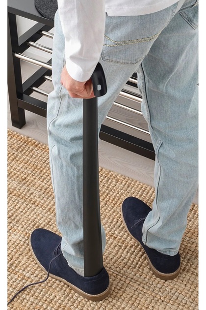 IKEA Omtanksam Metal, büyük Ayakkabı Çekeceği, Kerata, 86 cm