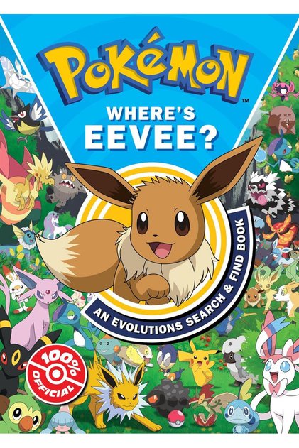 Where's Eevee ?
An Evolutions Search & Find Book
- Pokémon