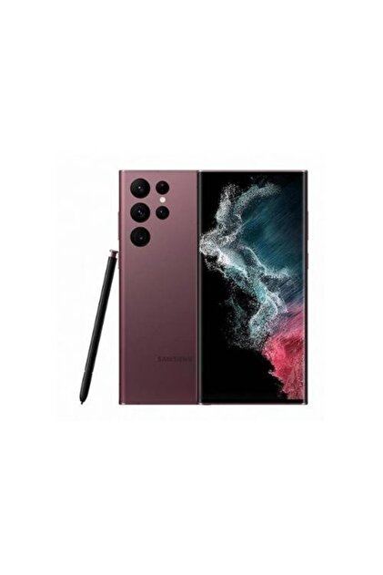 Samsung Yenilenmiş Samsung Galaxy S22 Ultra 128 GB Bordo Cep
