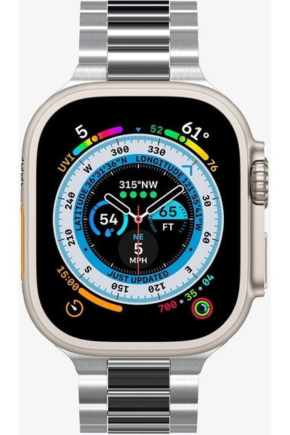 Band Compatible with Apple Watch Ultra and Ultra 2 (49mm), Spigen Modern Fit 316L Band