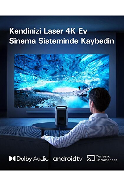 Anker Nebula Cosmos Laser 4k Projector- D2350 - Fiyatı, Yorumları