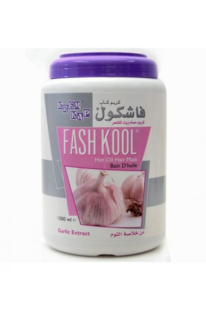 قناع الشعر يتكون من الزيت الحار ومستخلص من الثوم من فاشكول 1500مل