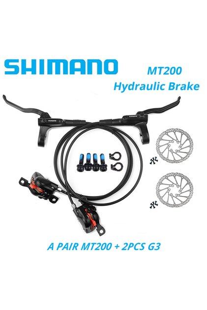 LF800 RR1450 G3 Original Shimano MT200 MTB Mountain Bike Hydraulic Disc Brake Left Front Right Rear