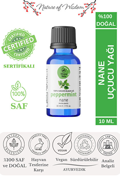 Peppermint Essential Oil (Peppermint Essential Oil) 100% Pure and Natural 30 ml