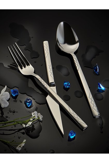 304 KALİTE 18/10 ÇELİK 72 PARÇA KAŞIK ÇATAL TAKIMI