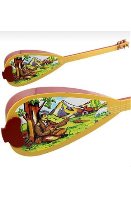 EĞİTİCİ MÜZİK ALETİ OYUNCAK BAĞLAMA SAZ