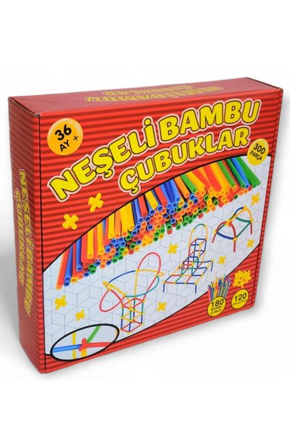 Neşeli Bambu Çubuklar Oyunu, Bardak Oyunu İlkokul Ortaokul Akıl Zeka Kutu Oyunu