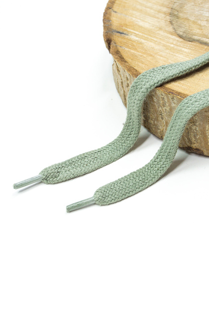 120 cm Flat Cotton Casual & Sports Wide Soft Shoelaces - 1 Pair