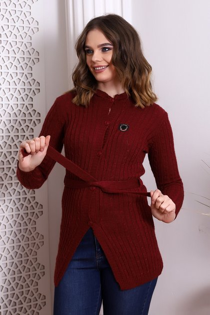 Cm85000 Armali Cardigan Bordo