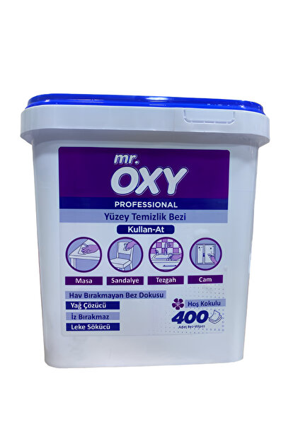 Oxy Profesyonel Hijyenik Islak Temizlik Bezi 400'lü - Fiyatı