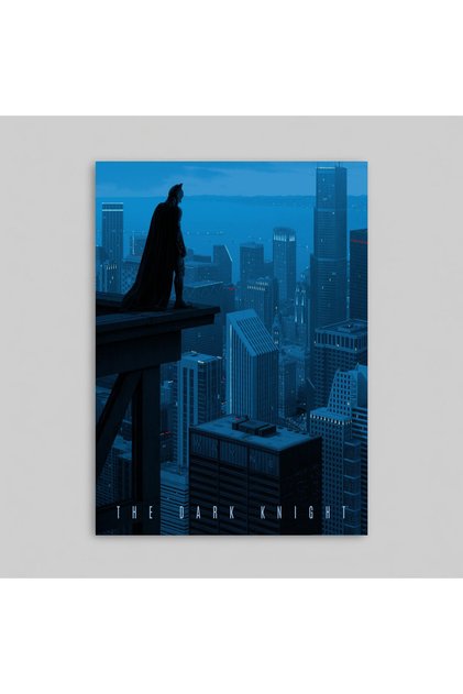 Batman The Dark Knight Movie Film Poster Dekorasyon Çerçevesiz poster
