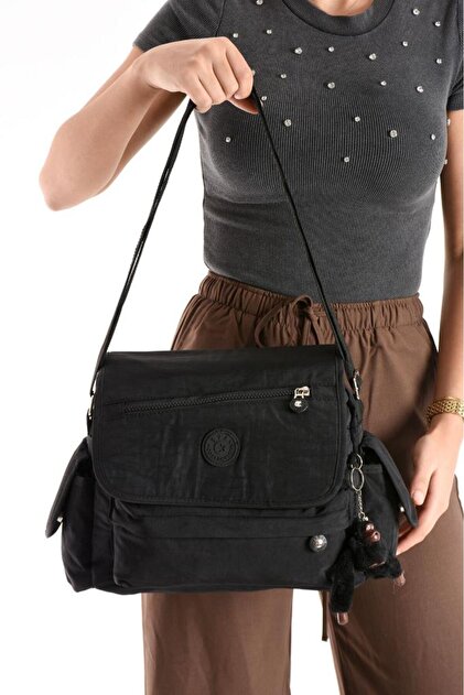 Postman School Bag Cross Strap Large Size 33*27 cm Strap Length 130 cm Multi Pocket Flap Shoulder