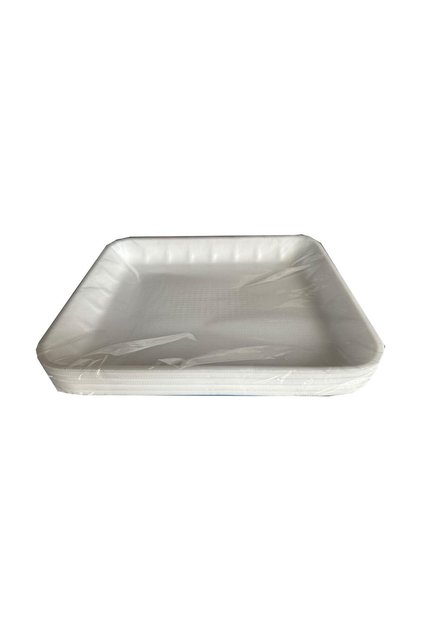 Tek Kullanımlık MOD 8 Köpük Tepsi Tabak - 28x32 Cm. - 5 Adetlik 1 Paket