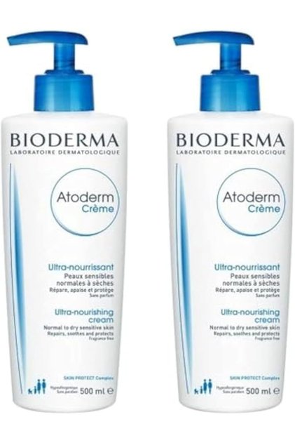 Â Atoderm Moisturizing Cream - Very Dry Skin, 500 ml, 2 Pieces
