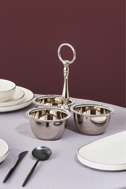 Karaca Home New Year Yılbaşı Majesty 3'lü Çerezlik - Fiyatı, Yorumları