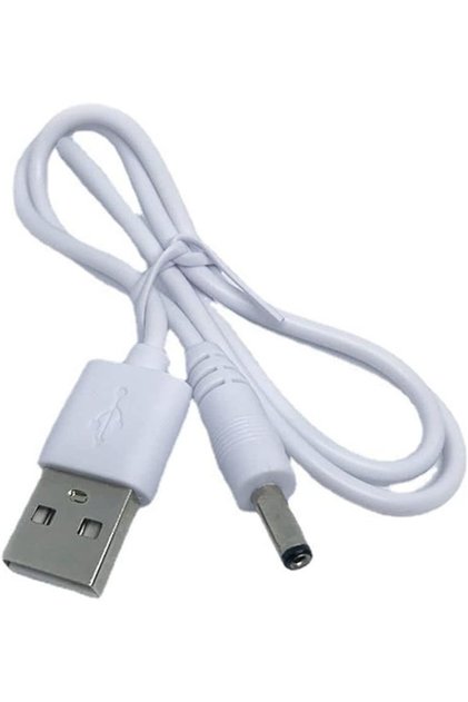 Usb Dc 3.5x1.35mm Güç Kablosu Usb Radyo Diş Fırçası Fan Masa Lambası Şarj Kablosu