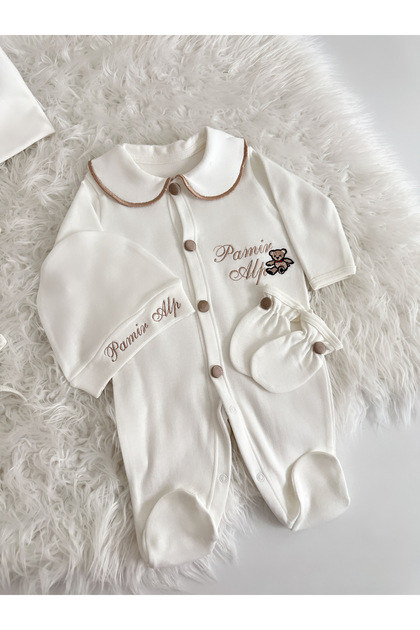 Baby Boy Rompers Beanie Gloves