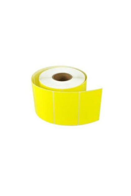 Medicine Use Label with Yellow Background - 40X60 Mm, 1,000 Pieces