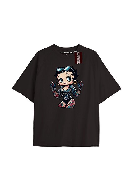 TIMESWASTINGIRL Y2k Betty Boop Tshirt - Fiyatı, Yorumları