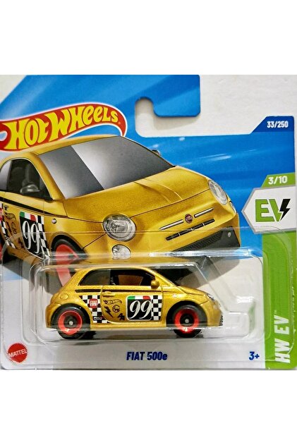HOT WHEELS 2025 Tekli Araba Fiat 500e Gold 3/10 - Fiyatı, Yorumları