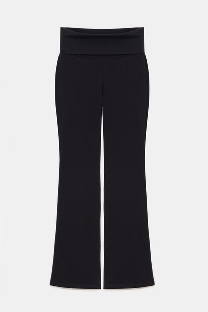 Women's Wide Leg Yoga Pants Washed Heavy Cotton Relaxed Fit