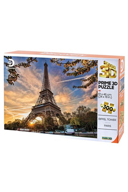 Prime 3D Discovery Eiffel Kulesi Yetişkin Puzzle 300 Parça 12093
