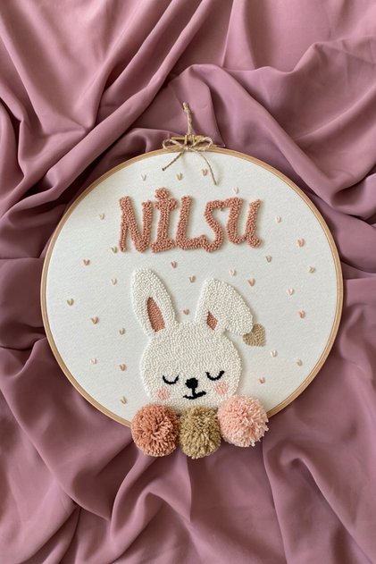 25 cm Bebek Kapı Süsü/ Hastane Odası Kapı Süsü/isimli Kapı Süsü,isimli Duvar Panosu, Punch