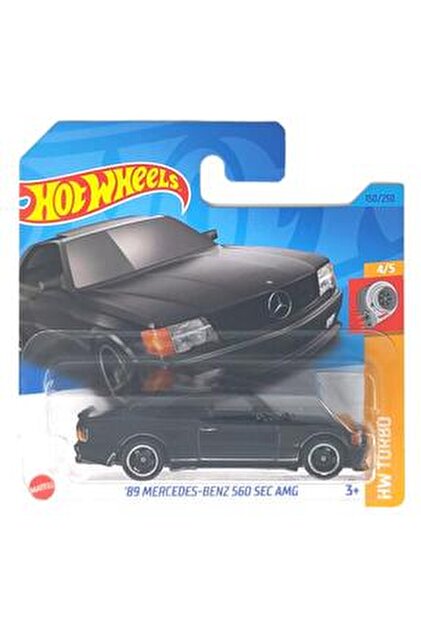 HOT WHEELS Tekli Arabalar 89' Mercedes-Benz 560 Sec Amg Gri 560