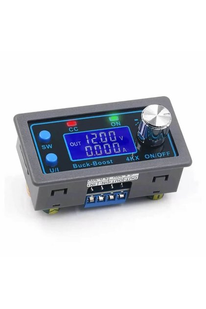 ZK-4KX Voltaj Akım Ayarlı Güç Kaynağı Voltmetre ve Ampermetre Göstergeli 5-30V 4A Voltaj Düşürücü