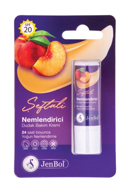 Nemlendiricili Dudak Bakım Kremi Şeftali