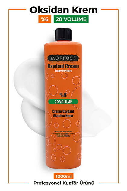 Oksidan Krem 20 Volume 1000 ml