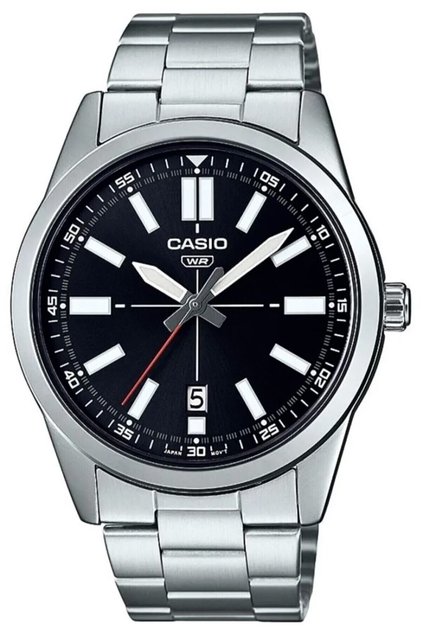 Gümüş Siyah Renk 41 Mm Erkek Kol Saat