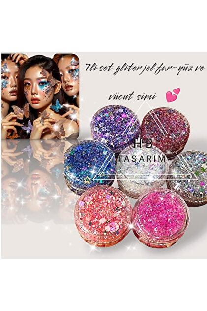 Glitter Gel Eyeshadow Glitter Gel Eyeshadow Set Shiny Glitter Eyeshadow Body and Hair Glitter