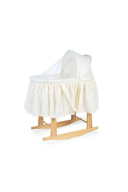 Portable Lace Baby Bassinet for Newborns up to 6 Months