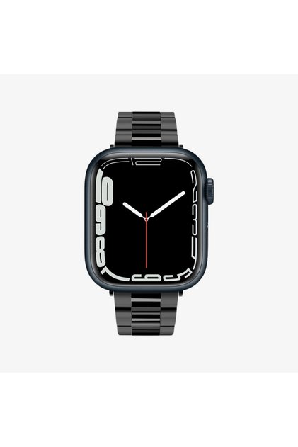Apple Watch 42mm Seri 12/11/10 Uyumlu Kordon Band Modern Fit Siyah - AMP04803