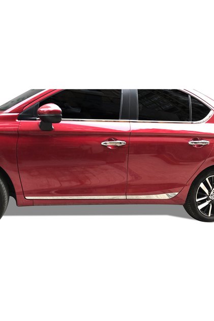 Honda City Krom Yan Kapı Çıtası 4 Parça 2021 Ve Sonrası