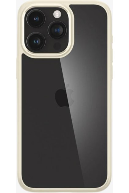 Husă iPhone 15 Pro Max Crystal Hybrid Mute Beige - ACS06448