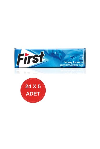 5S Sharp Mint Flavored Sugar-Free Chewing Gum - 24 Pieces