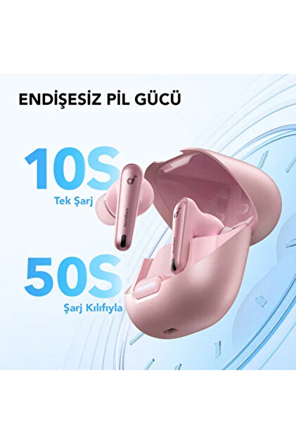 Anker Soundcore Liberty 4 NC Bluetooth Kulaklık, 50 Saat Kullanım