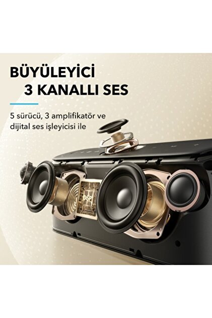 Anker Soundcore Motion X600 Bluetooth Hoparlör, 50W Uzamsal Ses