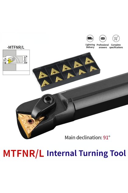 S16Q-MTFNR16 بدون إدخال قطعة واحدة S16Q-MTFNR16 S20R-MTFNR16 S25S-MTFNR16 حامل أداة تحويل داخلي TNMG1