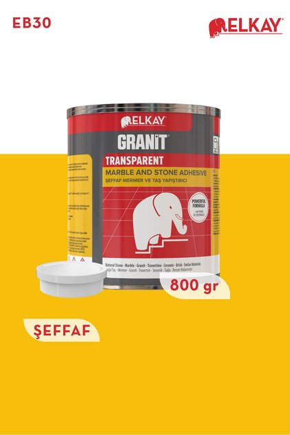 Granit Mermer Ve Taş Yapıştırıcı Şeffaf 800 gr