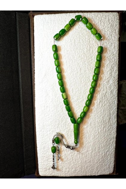 Special Gift for Lover - Green Katalin Rosary, H-1112