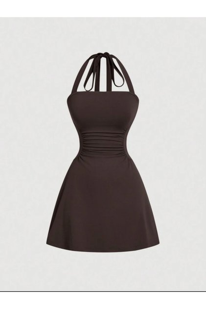 Naz - Halter Neck Mini Dress